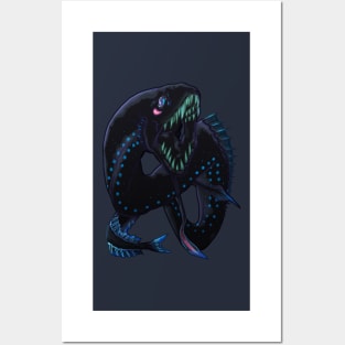 Scaleless Black Dragonfish Posters and Art